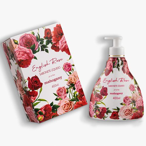 Sabonete Líquido English Rose 400ml