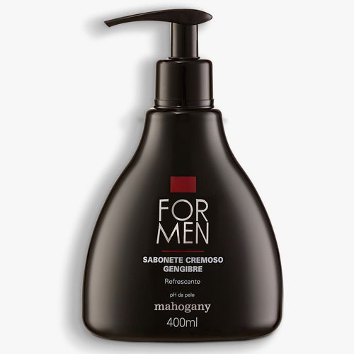 Sabonete Cremoso Gengibre Mahogany for Men 400 ml