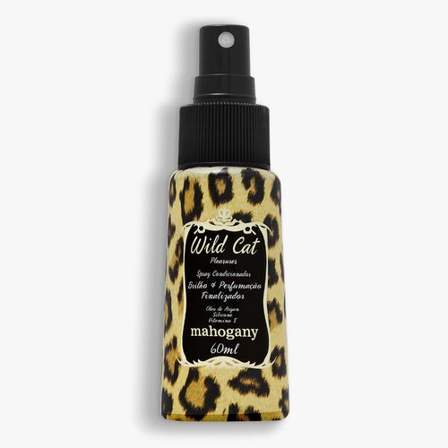 Spray Condicionador Brilho e Perfumação Wild Cat 60 ml
