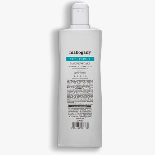Refil Hidratante Maximum Care Vital Dermo 350 ml