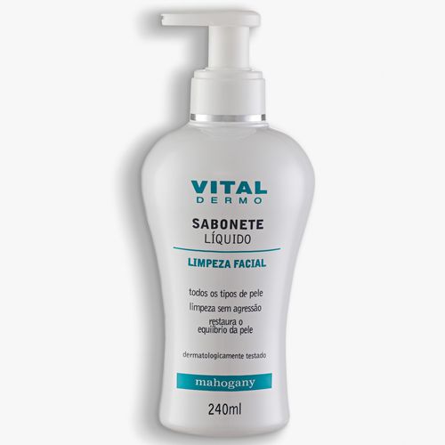 Sabonete Líquido Facial Vital Dermo 240ml