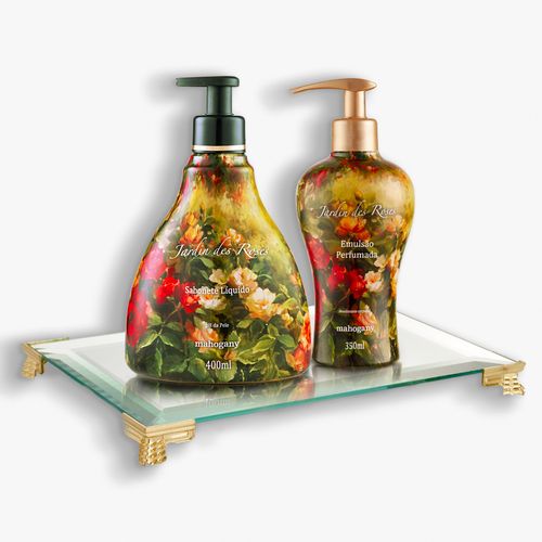 Kit Jardin des Roses Sabonete 400 ml e Hidratante 350 ml