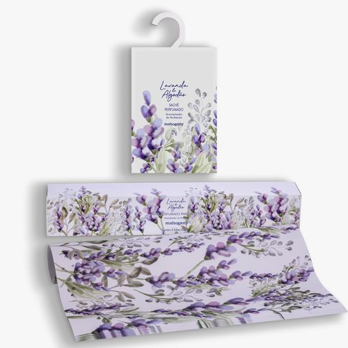 Kit Papel Perfumado e Sachê Lavanda & Algodão