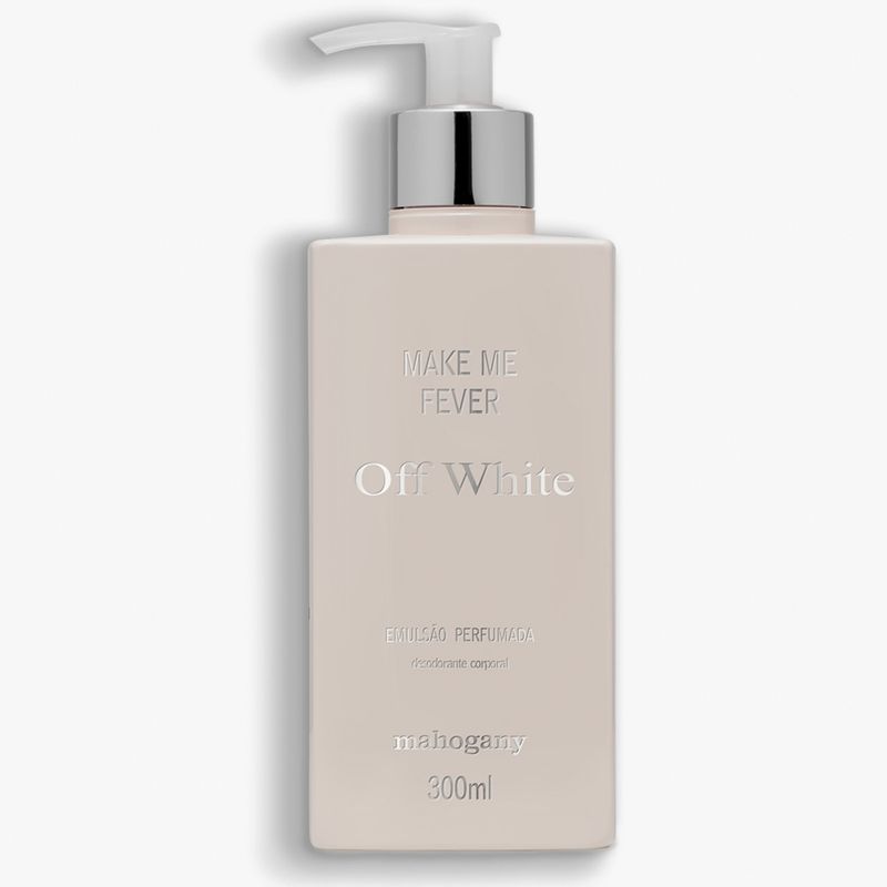 mahogany perfume off white