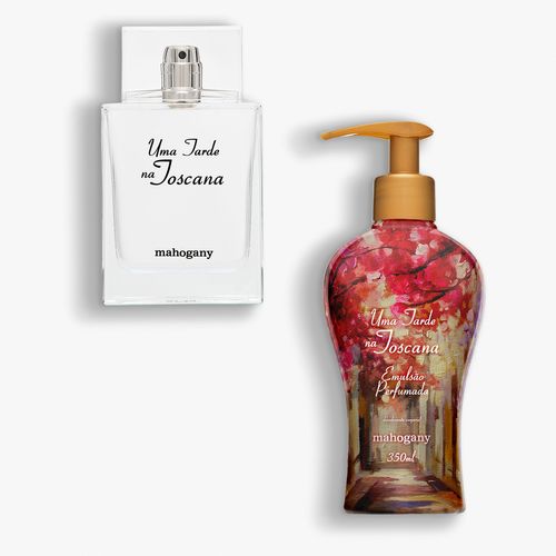 Kit Uma Tarde na Toscana Fragrância e Hidratante Corporal