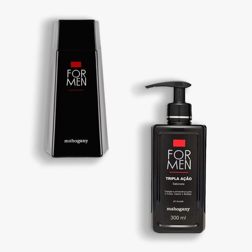 Kit For Men Fragrância e Sabonete Tripla Ação