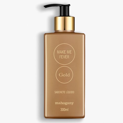 Sabonete Líquido Make me Fever Gold 300 ml