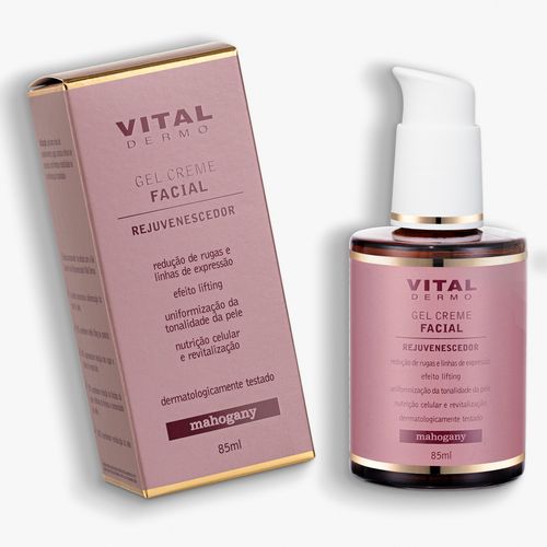 Gel Creme Rejuvenescedor Vital Dermo 85 ml