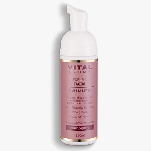 Espuma de Limpeza Facial Vital Dermo 150ml