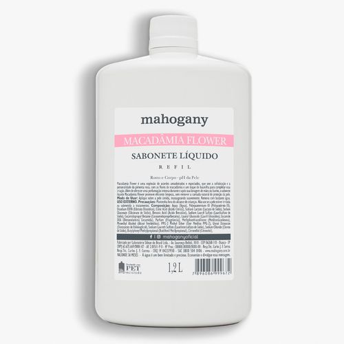 Sabonete Líquido Macadamia Flower Refil 1,2L