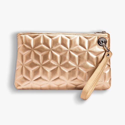 Clutch Trend Dourada Mahogany