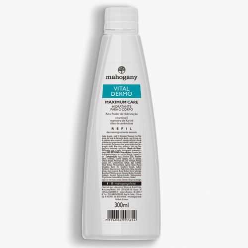 Hidratante Corporal Maximum Care Vital Dermo Refil 300ml