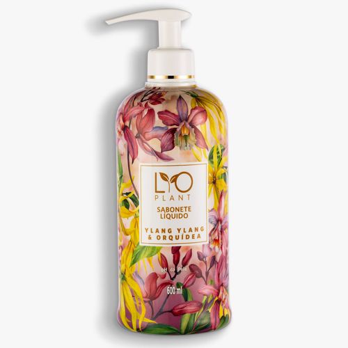 Sabonete Líquido Ylang Ylang e Orquídea Lyoplant 600ml