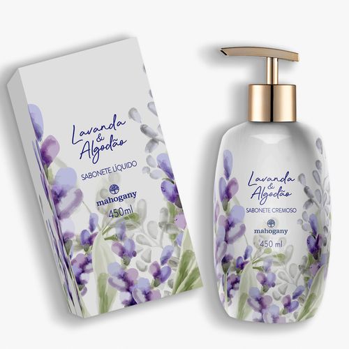 Sabonete Líquido Lavanda & Algodão 450ml