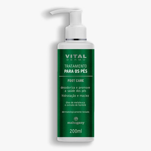 Creme Tratamento Pés Foot Care Vital Dermo 200 ml