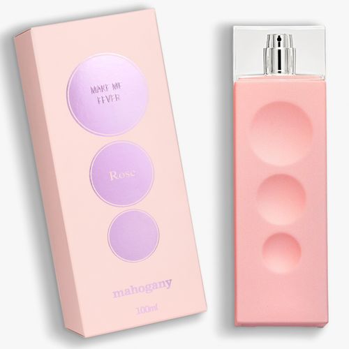 Fragrância Desodorante Corporal Make Me Fever Rose 100ml