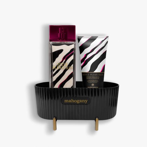 Kit Style Pleasures com Banheira Decorativa Preta